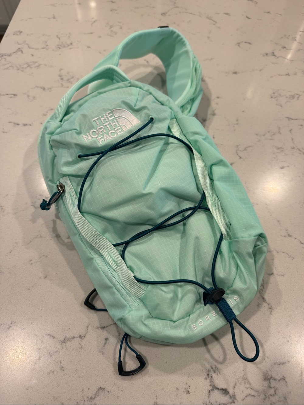 NWOT | The North Face Vibrant Mint Green Borealis Sling Bag